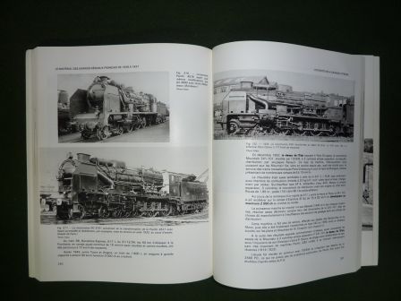 Soixante ans de traction  vapeur sur les rseaux franais 1907-1967 Lucien Maurice Vilain ditions Dominique Vincent et Cie 1974 chemins de fer locomotives compagnies ferroviaires trains