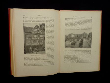 LAlsace le pays et ses habitants Charles Grad ditions Hachette 1924 rgionalisme Strasbourg Mulhouse photographies Braun