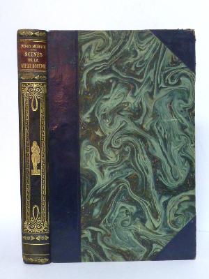 Henry Murger Scènes de la vie de Bohème Tallandier 1929 relié cuir illustrations de Gavarni 