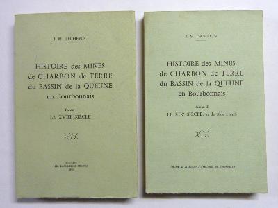 Lechevin Histoire des mines de charbon de terre du bassin de la Queune en Bourbonnais 