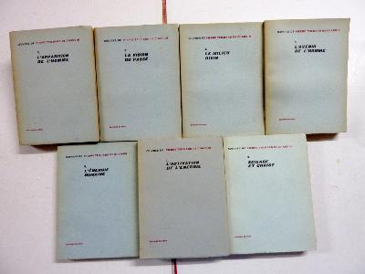 Œuvres de Pierre Teilhard de Chardin Seuil religion philosophie sciences théologie