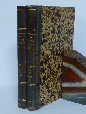 1866 Armengaud Le génie industriel revue des inventions françaises et étrangères sciences techniques planches 