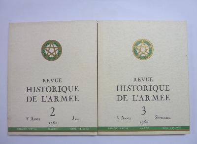 Maroc 2 n° spéciaux Revue Historique de l'Armée