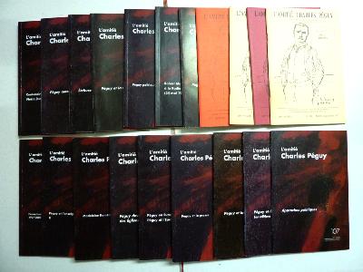 20 bulletins revues L’amitié Charles Péguy études littéraires