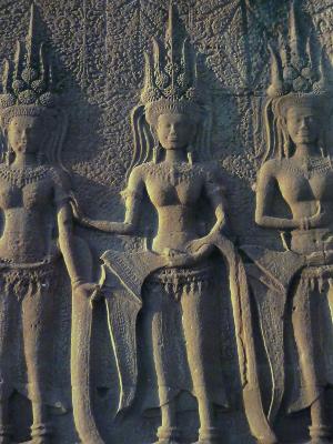 Angkor vision de palais divin Vietnam Asie patrimoine archéologie temples palais architecture arts Hermé
