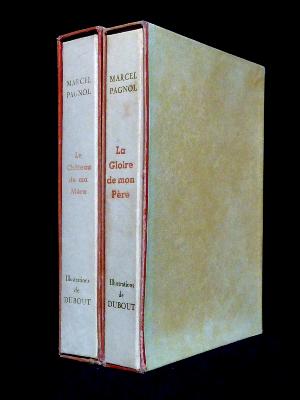 Marcel Pagnol Albert Dubout La gloire de mon père Le château de ma mère Pastorelly sur vélin supérieur satiné Papeteries Pont-de-Claix Provence littérature 