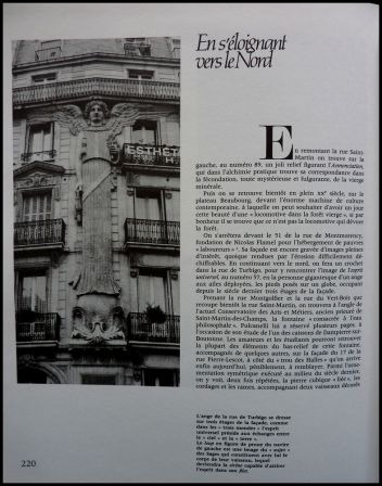 Paris et l’alchimie Bernard Roger éditions Alta 1981 régionalisme architecture histoire moyen-âge