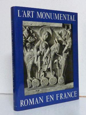 Art monumental roman en France Aubert Roubier architecture sculpture églises fresques statuaire moyen âge féodalité
