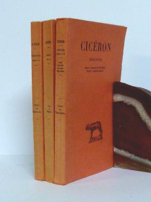 Cicéron Discours Les Belles Lettres tomes VI - XI - XVII