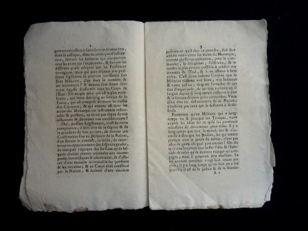 Lettre dun militaire aux tats-gnraux de 1789 documents anciens historiques militaria royaut rvolution franaise cahiers de dolances