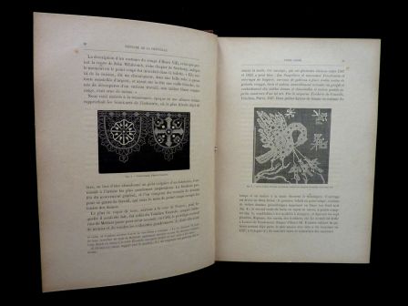 Histoire de la dentelle Bury Palissier Firmin-Didot 1890 broderies aiguilles sciences et techniques ouvrages de dames