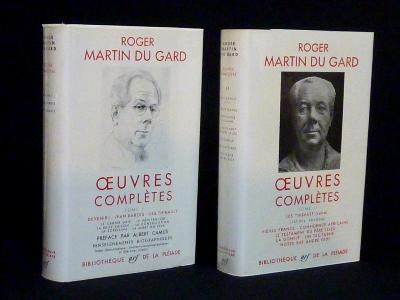 Pléiade Roger Martin du Gard Oeuvres complètes 2T NRF Gallimard