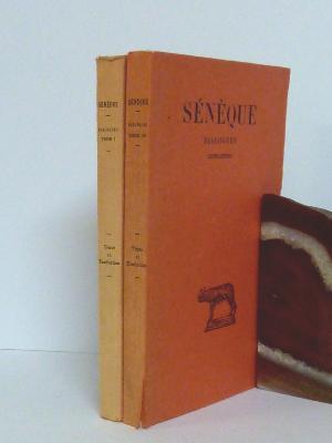 Sénèque Dialogues De la colère Consolations Éditions des Belles Lettres