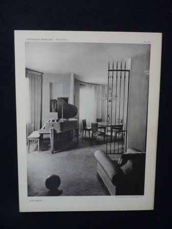 Ensembles mobiliers volume 5 ditions dart Charles Moreau 48 planches anne 1943 arts dcoratifs chambres salles  manger bureaux salons