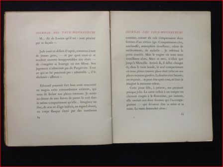 Le journal des faux monnayeurs texte, juin 2013 Le journal des faux monnayeurs texte