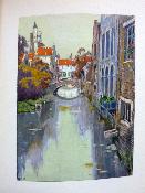 Piazza 1929 Le charme de Bruges Camille Mauclair Henri Cassiers Belgique Flandres géographie voyage