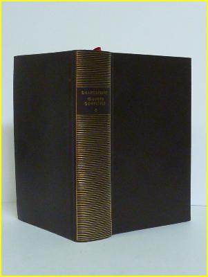 Pléiade William Shakespeare Oeuvres complètes poèmes drames historiques comédie