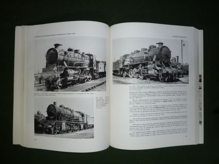 Soixante ans de traction  vapeur sur les rseaux franais 1907-1967 Lucien Maurice Vilain ditions Dominique Vincent et Cie 1974 chemins de fer locomotives compagnies ferroviaires trains