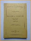 Bossuet Platon et Aristote notes de lecture par Thérèse Goyet