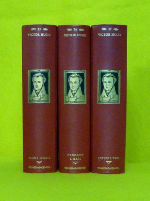 Victor Hugo Actes et Parole 3T éditions d'art Jean de Bonnot