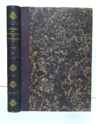 1868 Louis Figuier Les merveilles de la science Furne Jouvet télégraphie aérostats inventions techniques 19ème siècle 