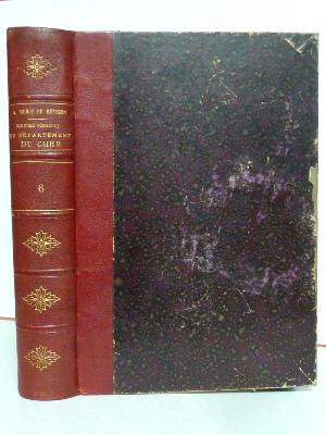 1892 Buhot de Kersers Statistique monumentale du département du Cher cantons de Nérondes Saint-Amand-Montrond Saint-Martin-d’Auxigny Sancergues archéologie patrimoine histoire locale