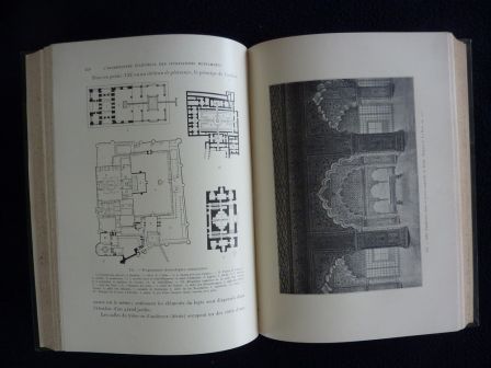 Larchitecture de lOrient mdival et moderne Franois Benoit Librairie Renourd Laurens diteur 1912 gravures dessins cartes