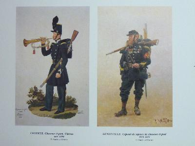Carnet de la Sabretache n° 70 Les chasseurs à pied histoire militaire uniformologie collection figurines 