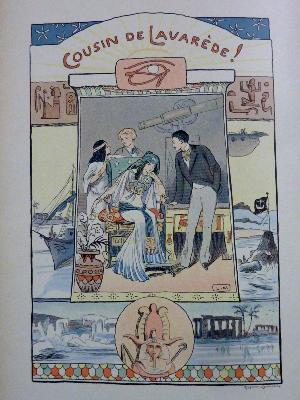 Cousin de Lavarède Paul d’Ivoi Voyages excentriques collection littéraire romans enfantina Furne Jouvet illustrations Métivet 