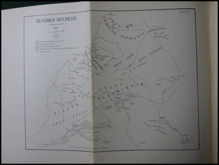 Histoire stratigraphique du Maroc Édouard Roche édition 1950 les frères Douladoure Toulouse 22 planches sciences géologie Histoire stratigraphique du Maroc Édouard Roche édition 1950 les frères Douladoure Toulouse 22 planches sciences géologie