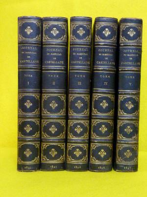 Journal du Maréchal de Castellane 1895-1897 5 tomes militaria