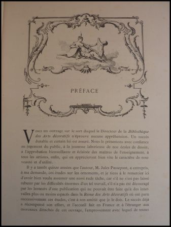 Étude des ornements Jules Passepont bibliothèque des arts décoratifs Librairie Rouam 1896 dauphins écailles bucrânes guirlandes flots grecs