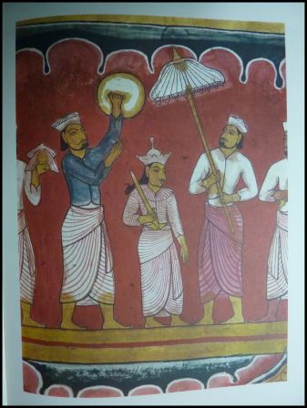 Ceylan peintures de sanctuaires New York Graphic Society 1957 collection UNESCO de l’art mondial Inde Asie arts peintures religion bouddhisme