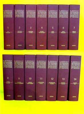Bénézit Dictionnaire des peintres sculpteurs dessinateurs et graveurs 14 tomes