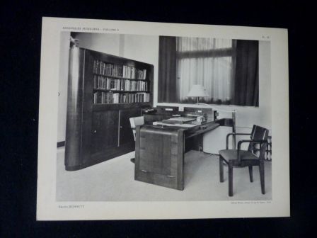 Ensembles mobiliers volume 5 éditions d’art Charles Moreau 48 planches année 1943 arts décoratifs chambres salles à manger bureaux salons