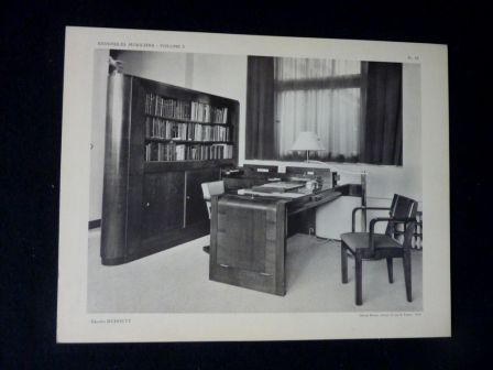 Ensembles mobiliers volume 5 ditions dart Charles Moreau 48 planches anne 1943 arts dcoratifs chambres salles  manger bureaux salons