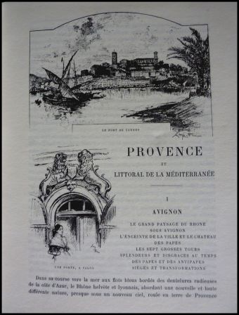 La Provence Alfred Robida collection la Vieille France éditions de Crémille 1992 dessins lithographies régionalisme, dec 2013 La Provence Alfred Robida collection la Vieille France éditions de Crémille 1992 dessins lithographies régionalisme