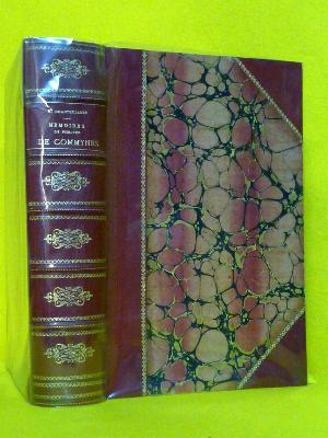 1881 Mémoires de Philippe de Commyne Régis de Chantelauze Firmin Didot