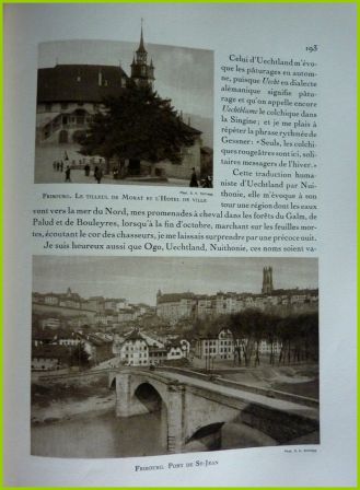 Les mille et une vues de la Suisse Schnegg ditions Larousse 1928 photographies en hliogravure gographie tourisme