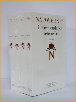 Napoléon 1er Correspondance retrouvée Claude Tchou Bibliothèque des Introuvables Empire mémoires histoire 