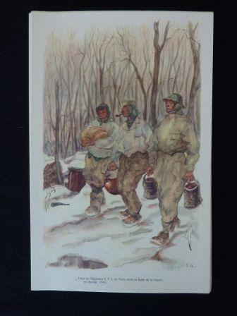 Soldats et gnraux des campagnes d'Europe Occidentale 1944-1945 Bernard Simiot Professeur Pasteur Vallery -Radot de l'Acadmie Franaise aquarelles de Siss peintre aux armes ditions Chavane 1946 militaria guerre seconde guerre mondiale