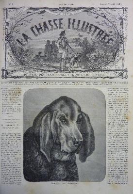1869-1870 La chasse illustrée et la vie à la campagne journal des plaisirs de la ferme et du château nature animaux cynégétique vénerie 