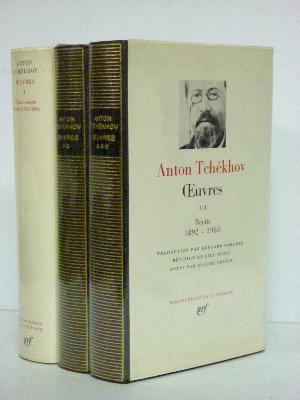 Anton Tchékhov Œuvres Théâtre Récits NRF Gallimard Bibliothèque de la Pléiade littérature russe collection littéraire 