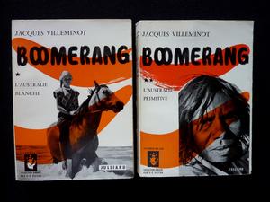 Boomerang l’Australie blanche l’Australie primitive Jacques Villeminot dédicacé éditions Jull