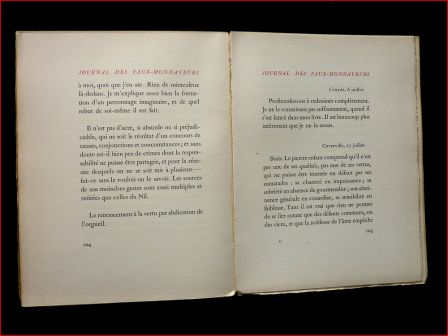 Le journal des faux monnayeurs texte, juin 2013 Le journal des faux monnayeurs texte