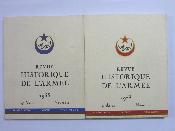 Algérie 2 numéros spéciaux de la Revue Historique de l'Armée