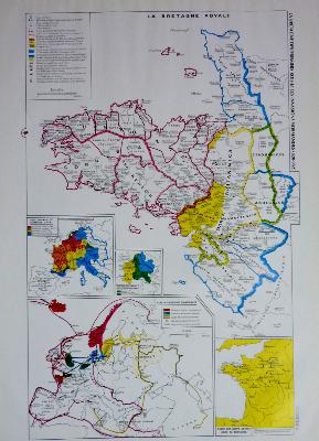 Atlas historique de Bretagne Hervé Poupinot éditions Williamson Breizh Armorique histoire cartographie 