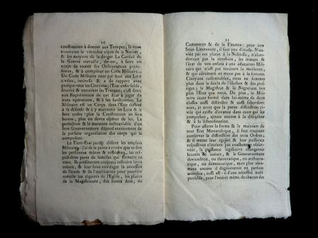 Lettre dun militaire aux tats-gnraux de 1789 documents anciens historiques militaria royaut rvolution franaise cahiers de dolances