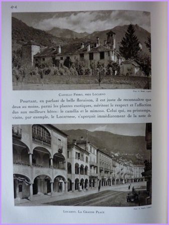 Les mille et une vues de la Suisse Schnegg ditions Larousse 1928 photographies en hliogravure gographie tourisme