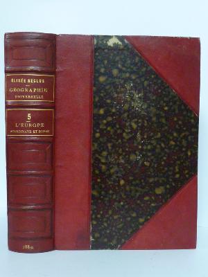 1880 Élisée Reclus L’Europe Scandinave et Russe Suède Norvège Finlande Estonie Lituanie Nouvelle Géographie Universelle Hachette 